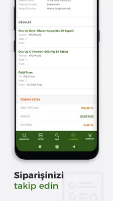 Vitaminler.com android App screenshot 5